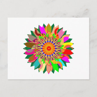SOL Planet CHAKRA Art: Livskälla på jorden Vykort