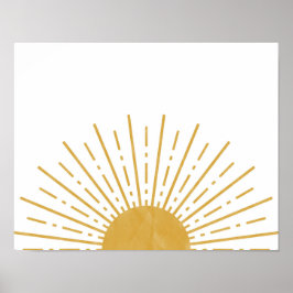 Sol Poster, Sol Art Print, Sol Wall Art, Sol Art Poster