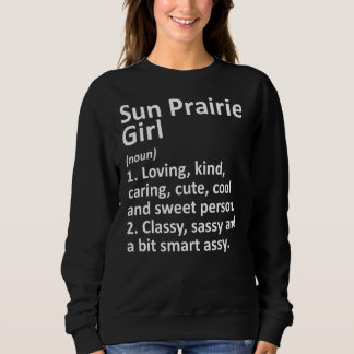 SOL PRAIRIE GIRL WI WISCONSIN Funny City Root T Shirt