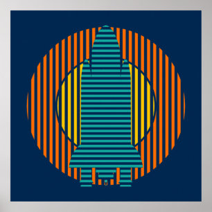 sol raket rand poster