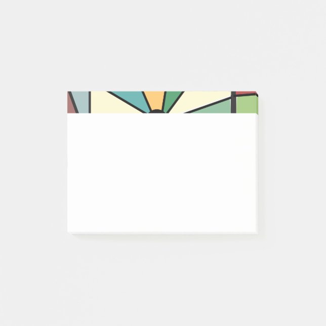 Sol Rays Post-it Block (Framsida)