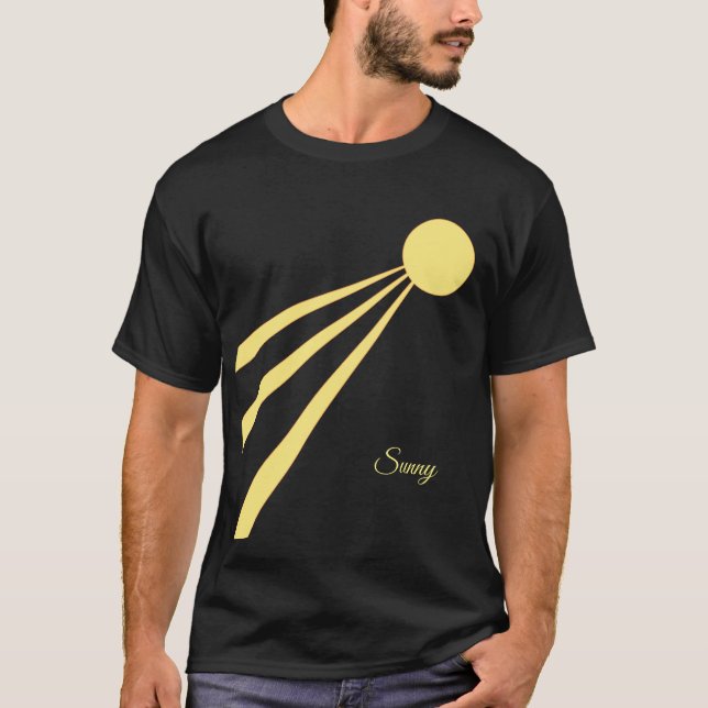 Sol Rays T Shirt (Framsida)