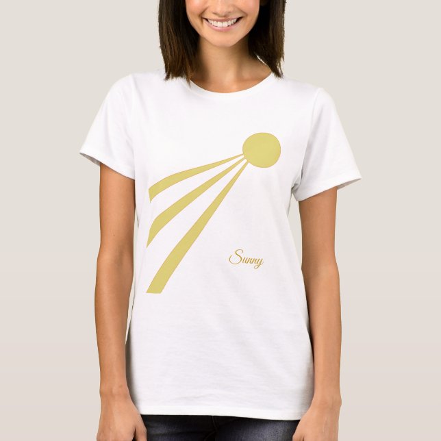 Sol Rays T Shirt (Framsida)