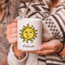 Sol Retro Magic Vintage Personlig Celestial