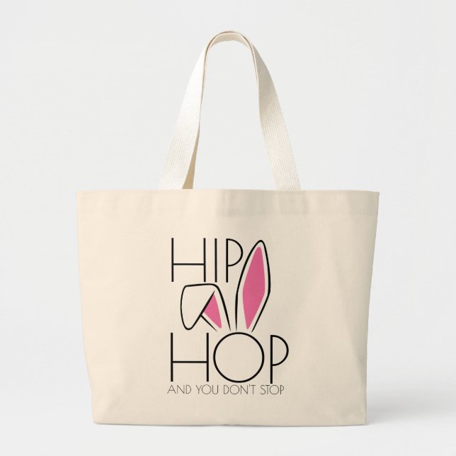 Sol Rises Hip hop Påsk Tote Bag Jumbo Tygkasse (Framsidan)