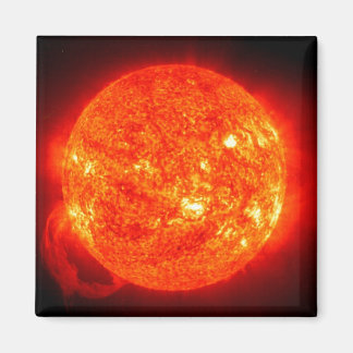Sol rymdbild magnet