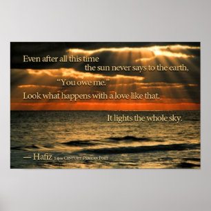 Sol säger aldrig poster