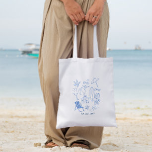 Sol Salt Sand Doodle Beach Tygkasse