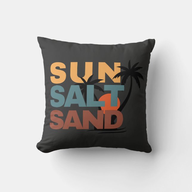 Sol Salt Sand Kudde (Framsida)