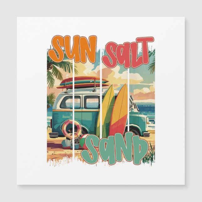 Sol, salt, sand - Retro Beach Vibes (Framsida)