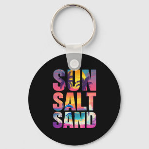 Sol Salt Sand Summer Beach Vibes Family Vacation R Nyckelring