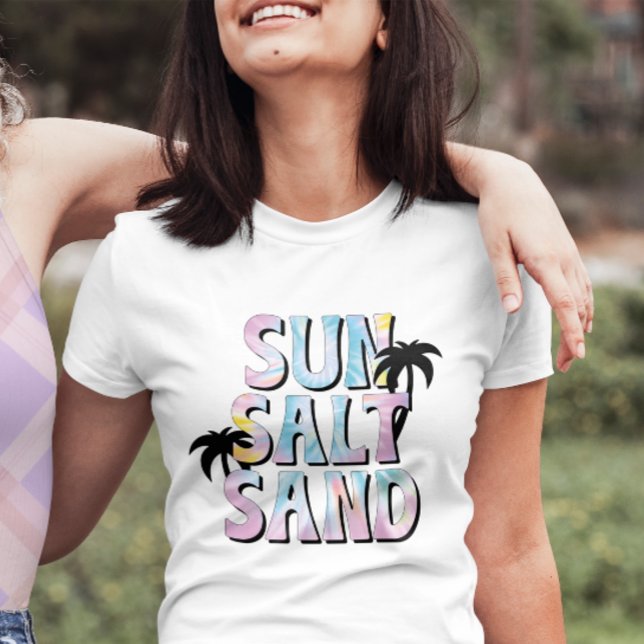 Sol Salt Sand Summer Tie Dye Beach T Shirt (Skapare uppladdad)