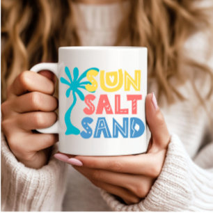 Sol Salt Sand Summer Vibes Kaffemugg