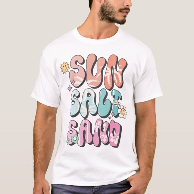 Sol Salt Sand T Shirt (Framsida)