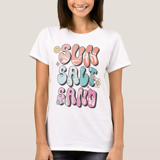 Sol Salt Sand T Shirt (Framsida)
