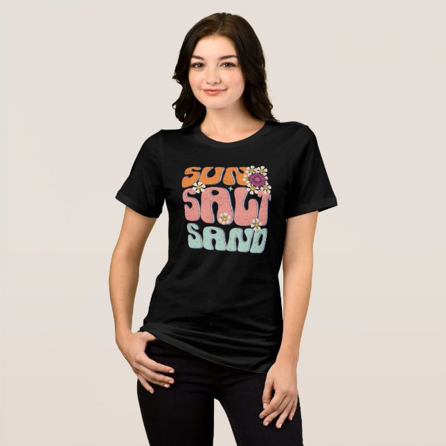 Sol, salt, sand t shirt (Framsida Full)