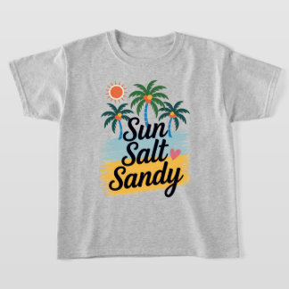 Sol Salt Sandy - Tropical Beach Vacation T Shirt