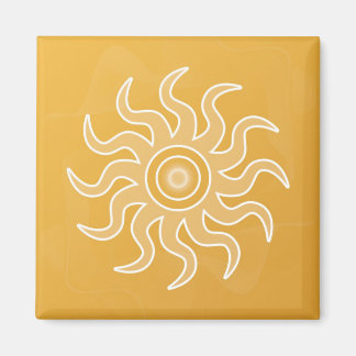 Sol Salutation Magnet
