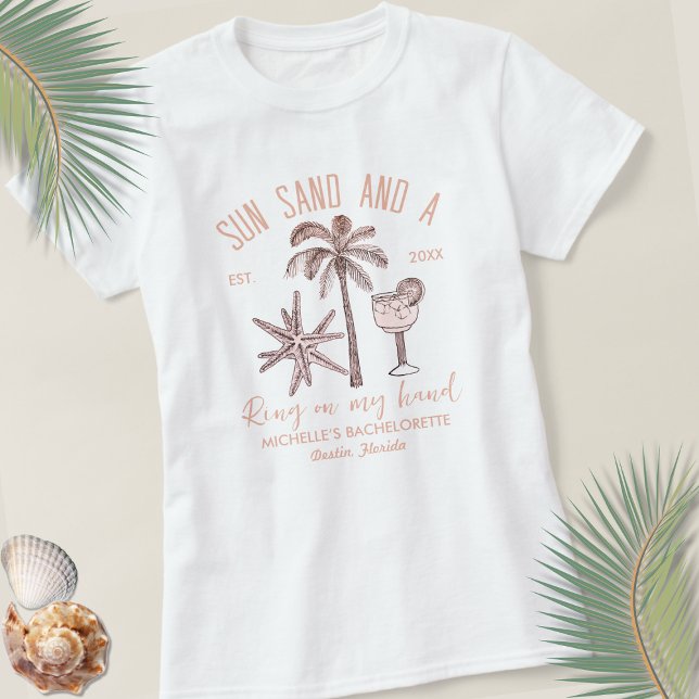 Sol Sand och A Ring på mina handbrider Bach Party T Shirt (Skapare uppladdad)