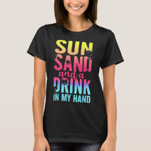 Sol Sand och en dryck i mitt handbojkottsfack T Shirt