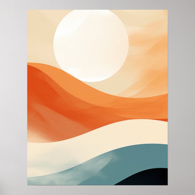 Sol, Sand och Oceanen Poster (Framsidan)