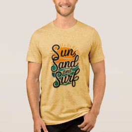 Sol Sand och Surfa T Shirt