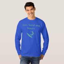Sol, Sand och Vågar T-Shirt