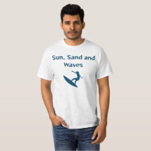 Sol, Sand och Vågar T-Shirt