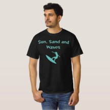 Sol, Sand och Vågar T-Shirt