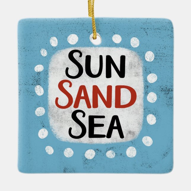 Sol Sand Sea Ornament (Framsida)