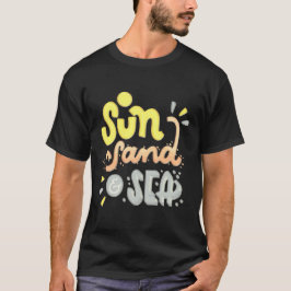 Sol Sand Sea - Sommaren T Shirt
