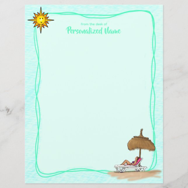 Sol, Sand & Serenity Unlines Pappra Lakan (Framsida)