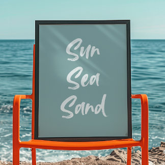 Sol Sand | Trendigets väggkonst | Minimalistisk Po