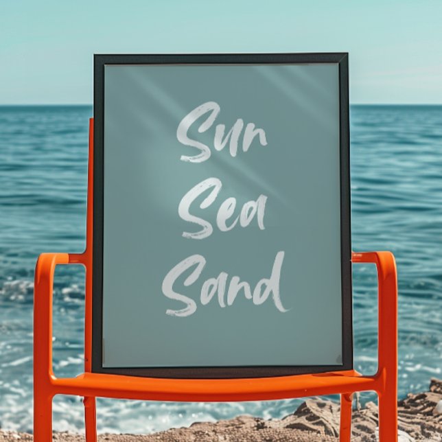 Sol Sand | Trendigets väggkonst | Minimalistisk Po (Skapare uppladdad)