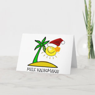 Sol Santa - Mele Kalikimaka Helgkort