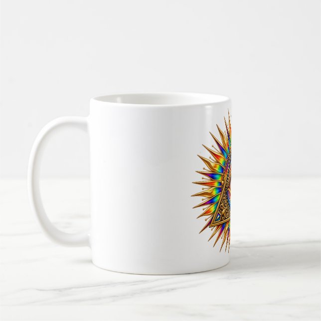Sol Sentinel Öga Kaffe Mugg (Vänster)