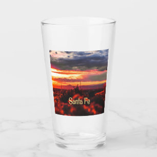 Sol set Santa Fe New mexico Glaskopp