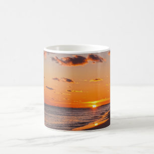 Sol Setting on Dauphin Island, Alabama Kaffemugg