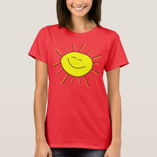 Sol shine t shirt (Framsida)