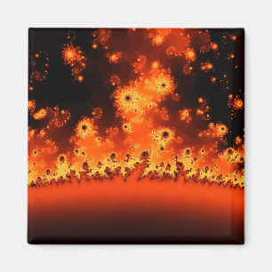 Sol- signalljusFractalmagnet Magnet