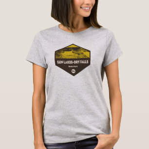 Sol-Sjöar-Dry Falls State Park Washington Washingt T Shirt