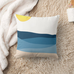 SOL SJÖN OCEAN KUDDE