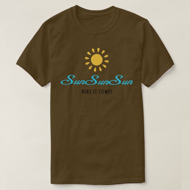 SOL SOL SOL HÄR KOMMER JAG NU T SHIRT (Design framsida)