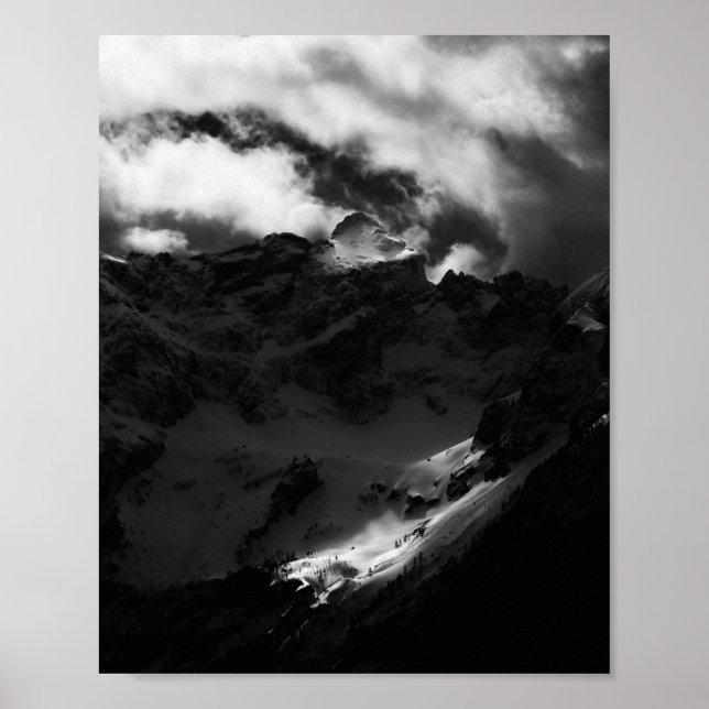 Sol som lyfter på det stora berget poster (Framsidan)