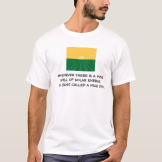 Sol- spill tee