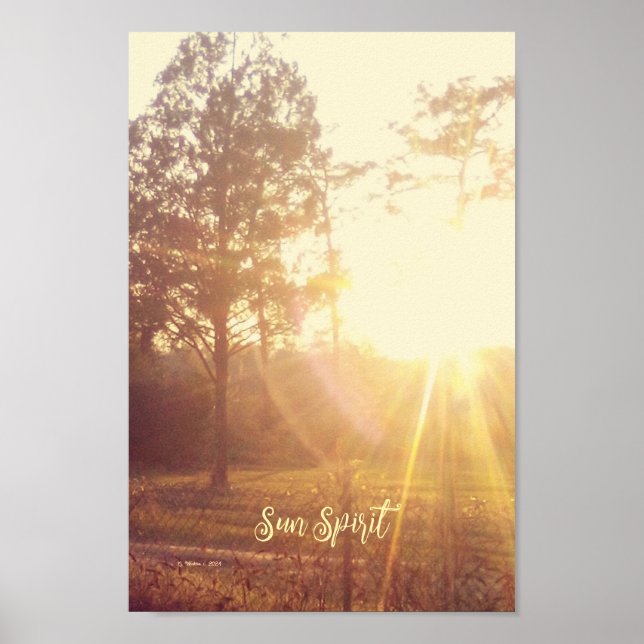 Sol Spirit, Sol Photo, Sol, Sunny Day Poster (Framsidan)