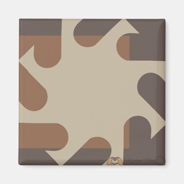 Sol Sponap beige Magnet 1 (Framsidan)