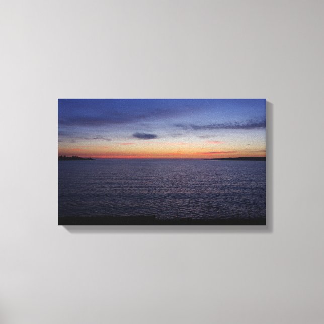 Sol Stiga upp i Calcite Canvastryck (Framsida)