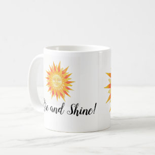 Sol Stiga upp och Shine mugg
