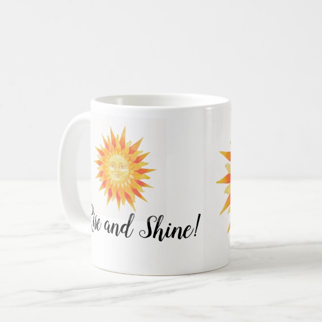 Sol Stiga upp och Shine mugg (Framsida vänster)